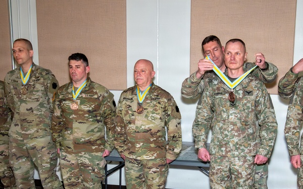 Lithuania Griffin Brigade leadership inducted into the Order of Saint Maurice