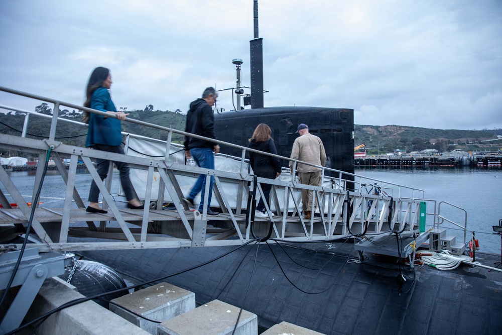 California State Legislators Tour USS Alexandria