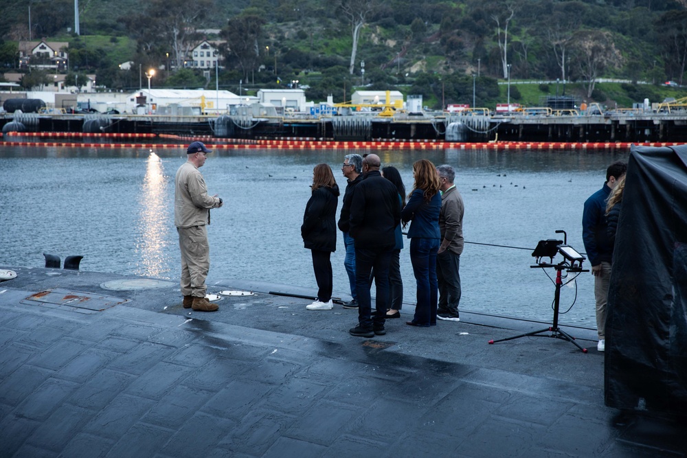 California State Legislators Tour USS Alexandria