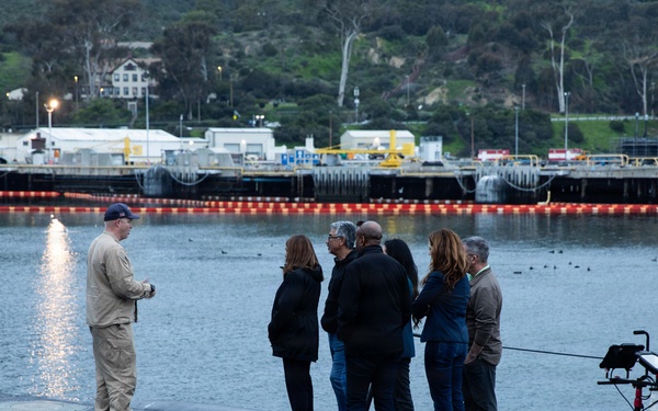 California State Legislators Tour USS Alexandria