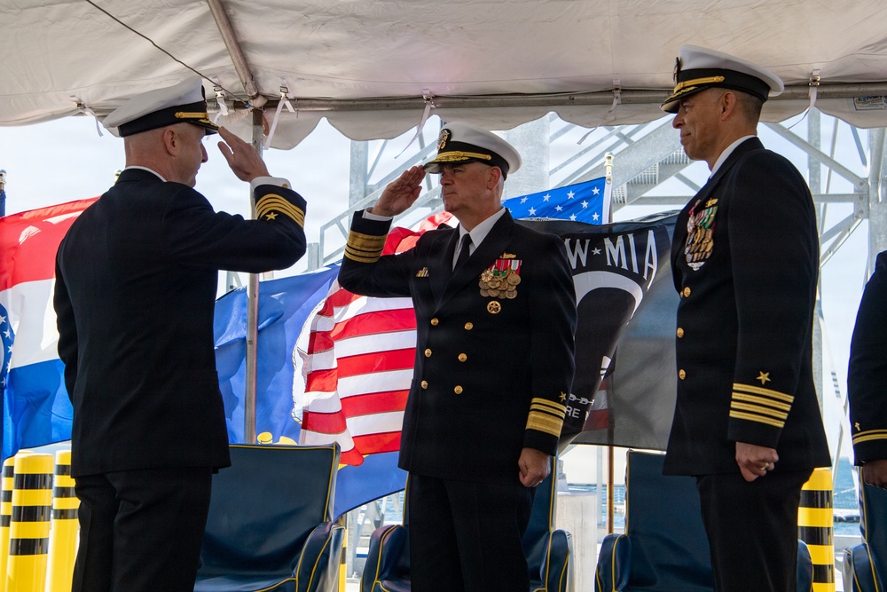 LCSRON 1 Change of Command