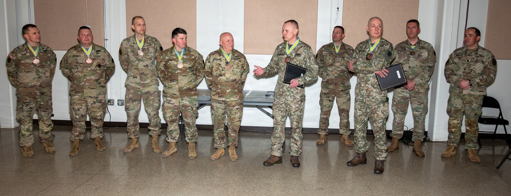 Lithuania Griffin Brigade leadership inducted into the Order of Saint Maurice