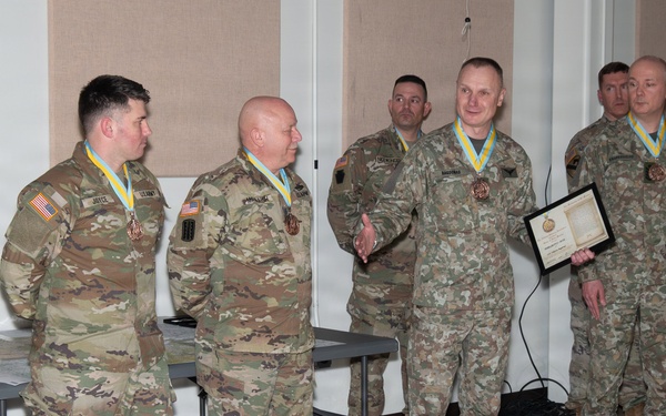 Lithuania Griffin Brigade leadership inducted into the Order of Saint Maurice