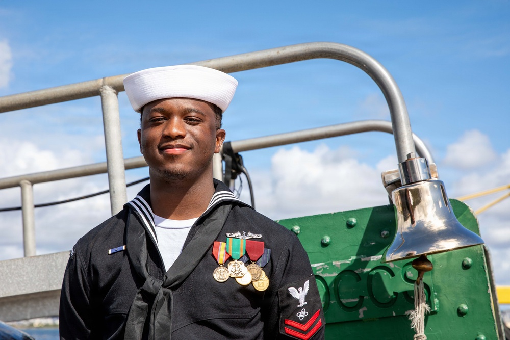 USS Greeneville Holds Change of Command