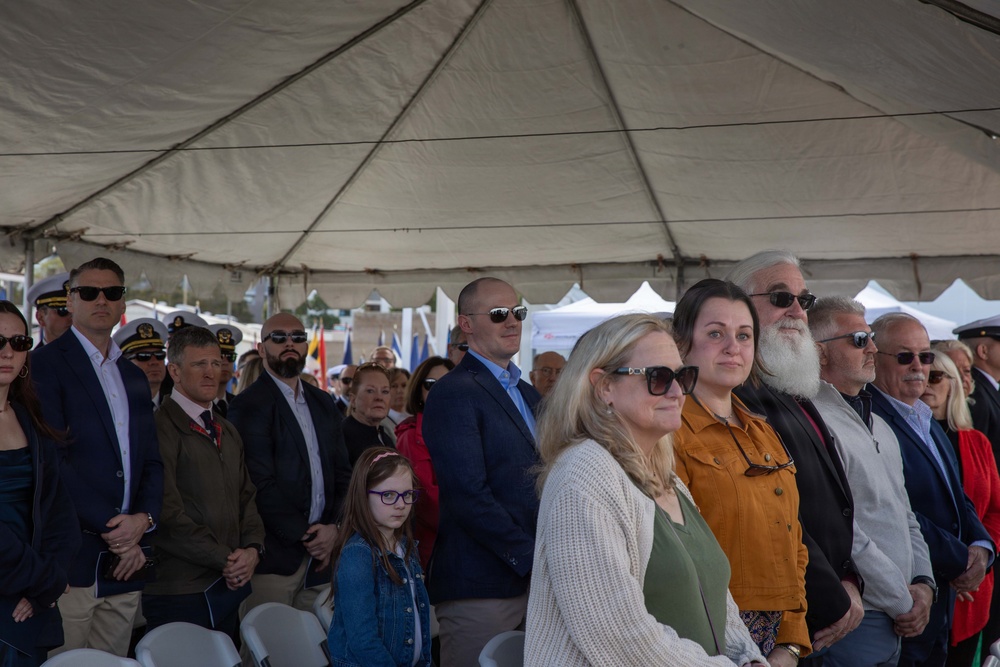 USS Greeneville Holds Change of Command