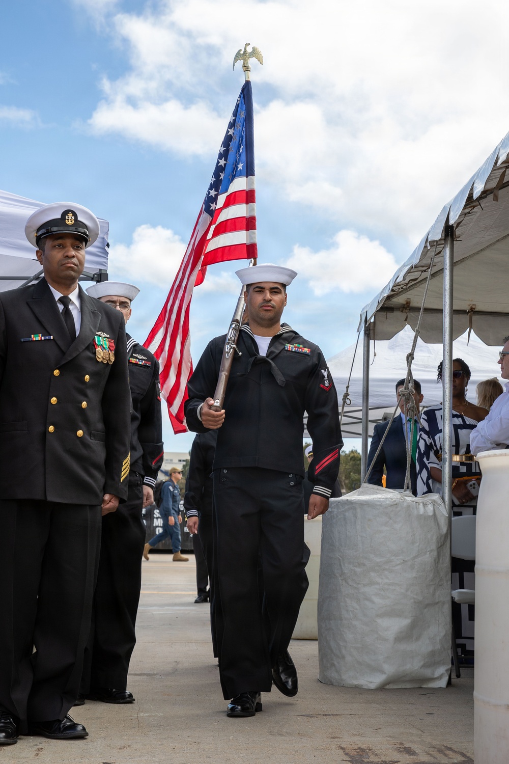 USS Greeneville Holds Change of Command