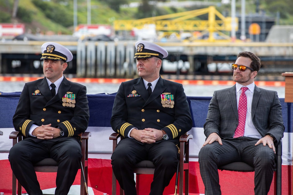USS Greeneville Holds Change of Command