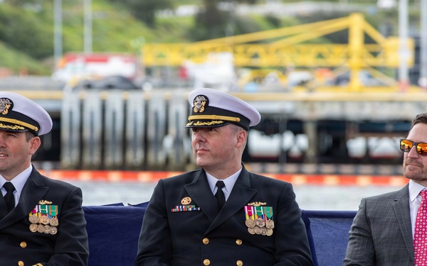 USS Greeneville Holds Change of Command
