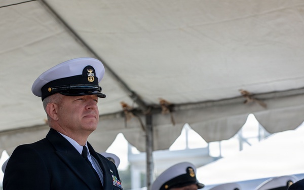 USS Greeneville Holds Change of Command