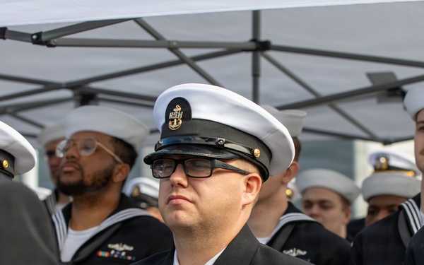 USS Greeneville Holds Change of Command