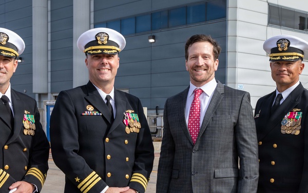 USS Greeneville Holds Change of Command