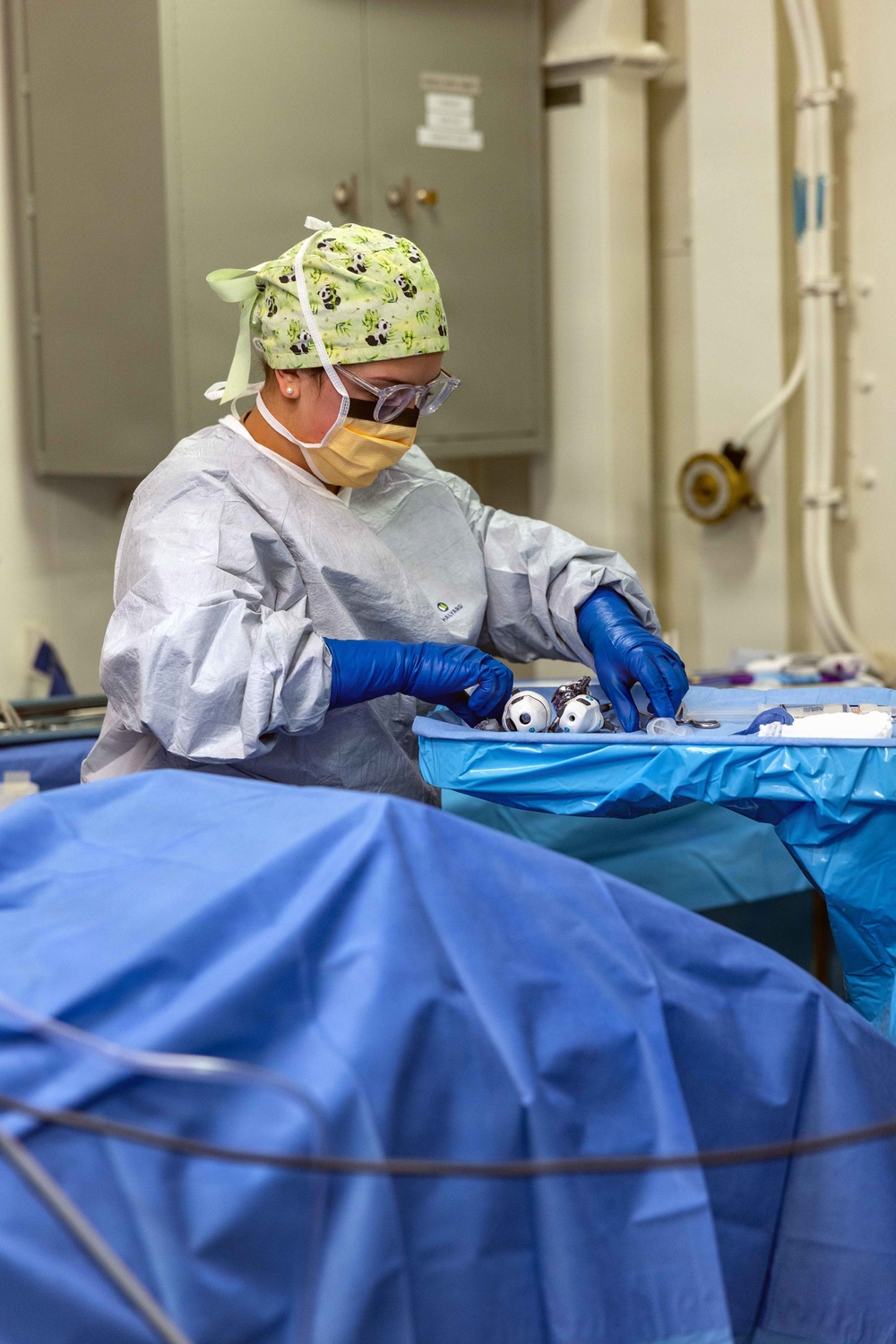 PCU John F. Kennedy Conducts First At-Sea Surgery