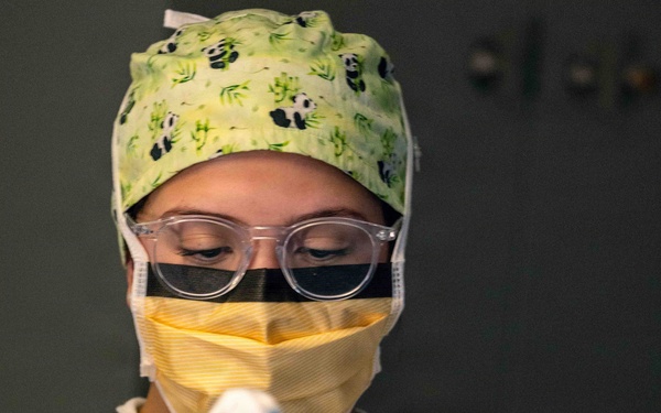 PCU John F. Kennedy Conducts First At-Sea Surgery