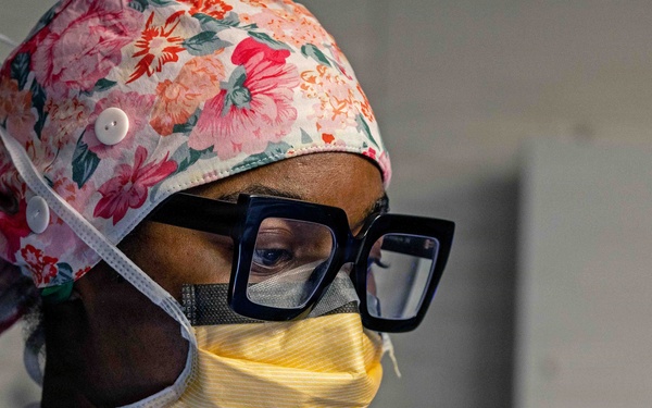 PCU John F. Kennedy Conducts First At-Sea Surgery