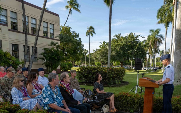 Joel Shaw retires twice, Team Hickam recognizes decades of service