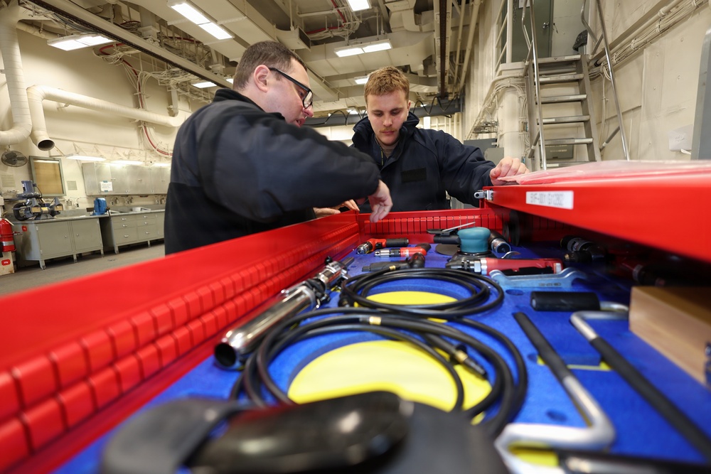 Aircraft Intermediate Maintenance Department's Tool Inventory