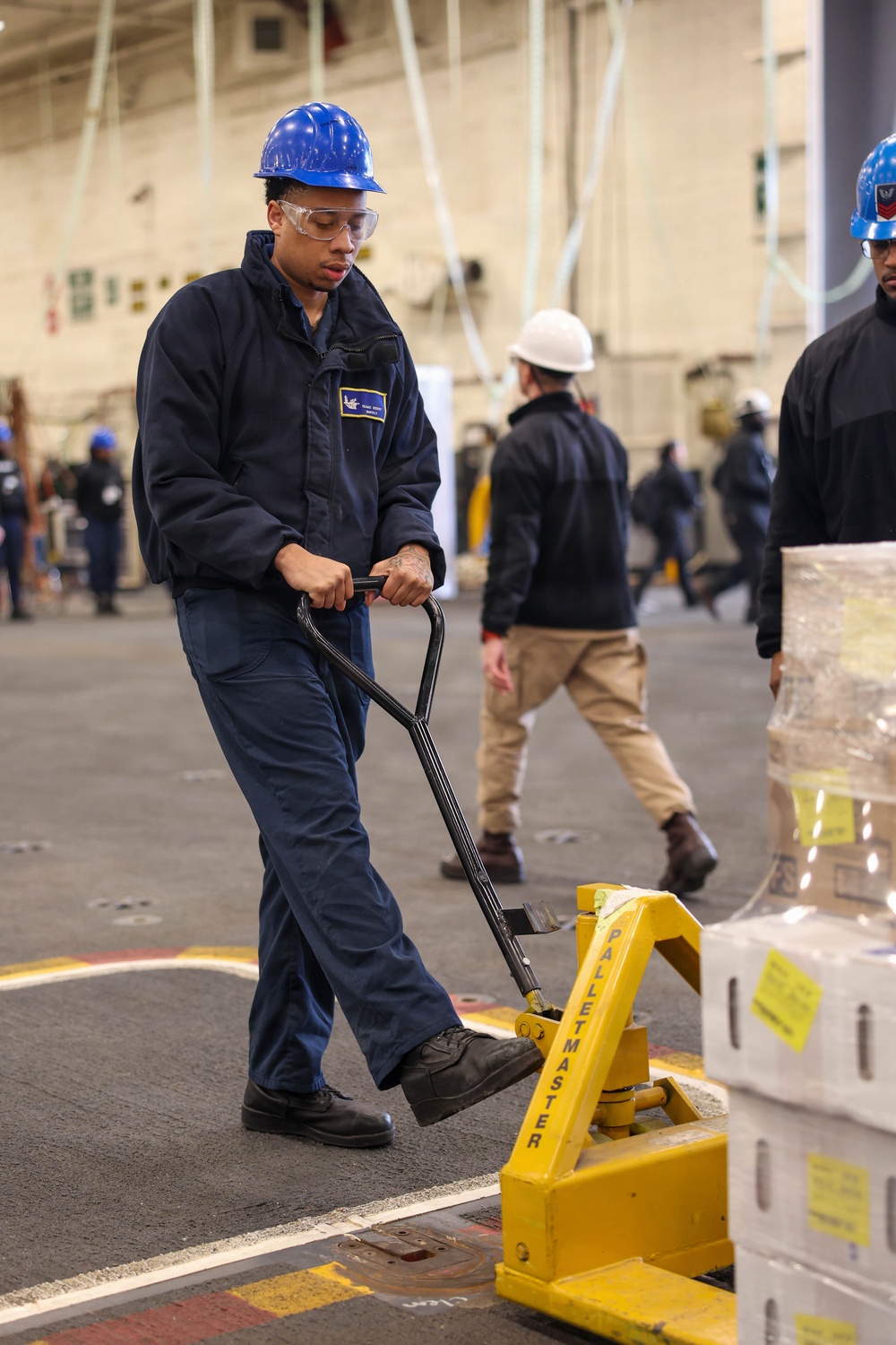 PCU John F. Kennedy Conducts Stores Onload