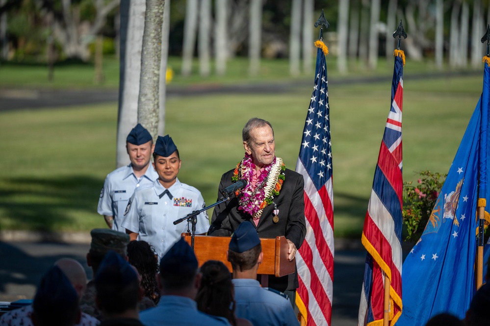 Joel Shaw retires twice, Team Hickam recognizes decades of service
