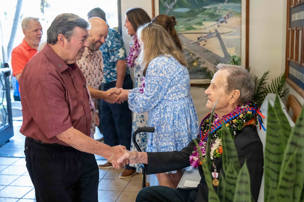 Joel Shaw retires twice, Team Hickam recognizes decades of service