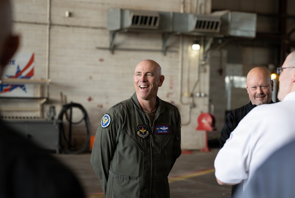 Air Education, Training Command Leadership Team Visits Altus