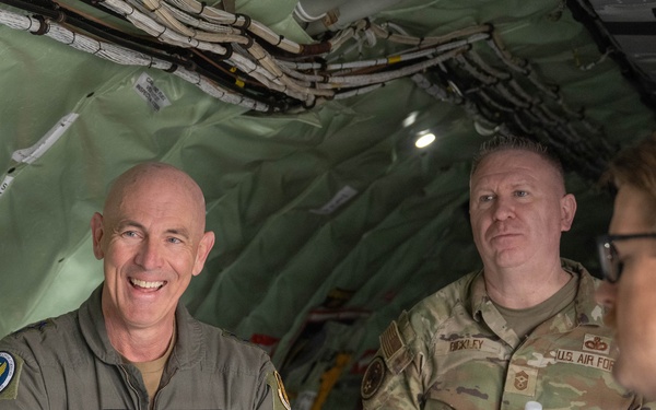 Air Education, Training Command Leadership Team Visits Altus