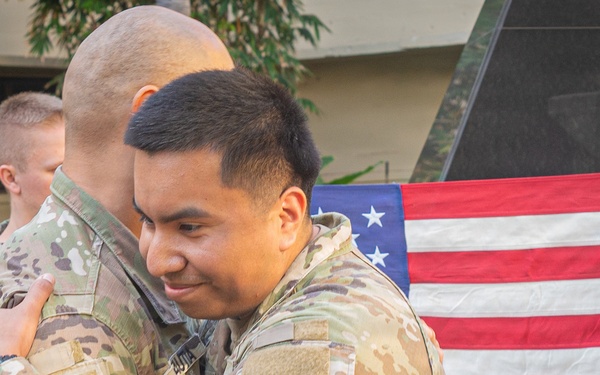 94th AAMDC Attend Re-Enlistment &amp; Award Ceremony