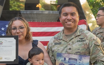 94th AAMDC Attend Re-Enlistment &amp; Award Ceremony