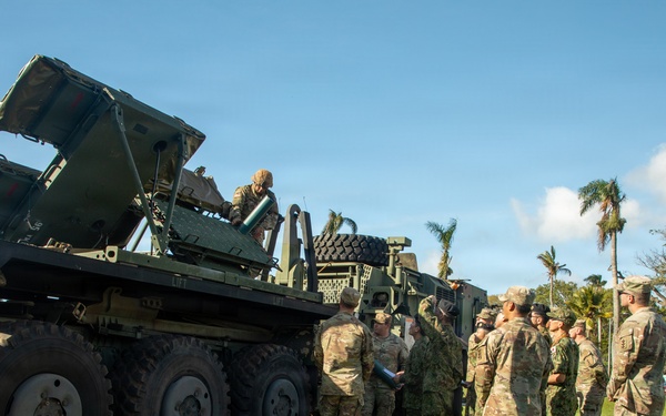130th Engineer BDE Static Display with Japanese Allies