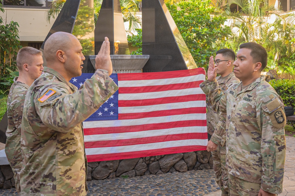 94th AAMDC Attend Re-Enlistment &amp; Award Ceremony
