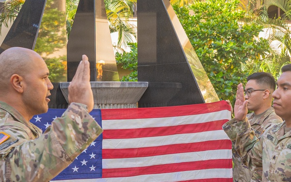 94th AAMDC Attend Re-Enlistment &amp; Award Ceremony