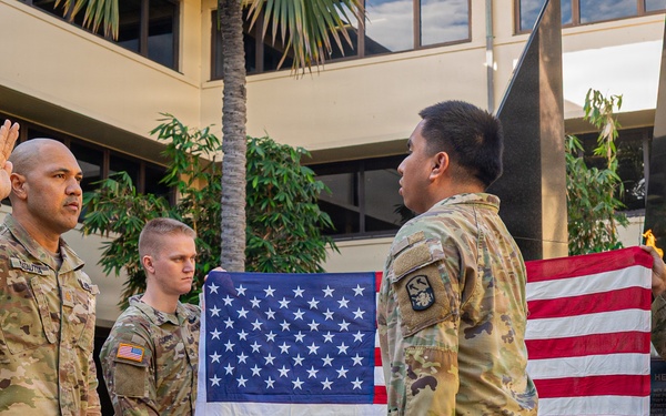 94th AAMDC Attend Re-Enlistment &amp; Award Ceremony