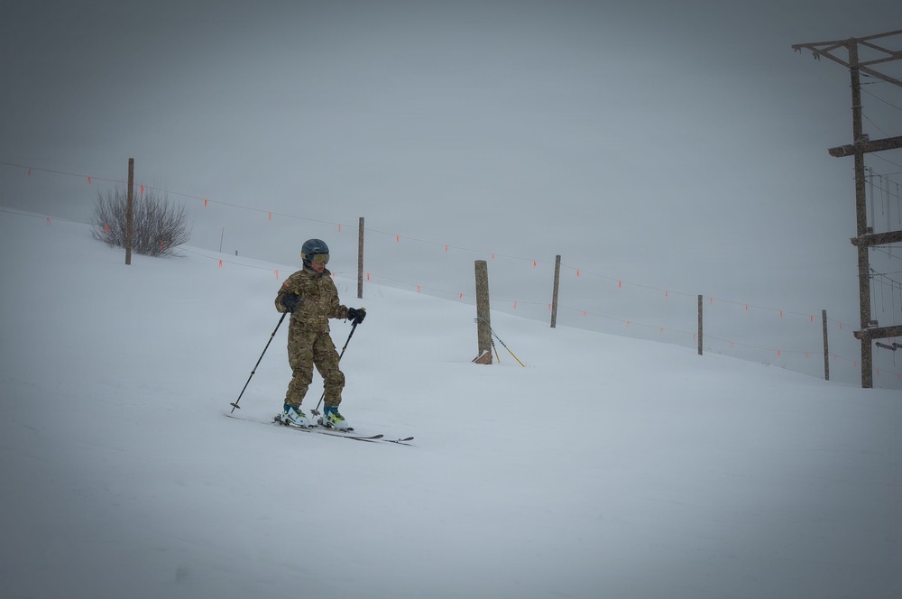 Legacy in Motion: 10th Mountain Division Soldiers Descend Vail Mountain