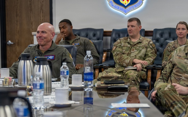 Air Education, Training Command Leadership Visits Altus