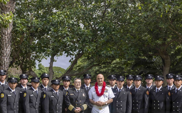 Navy Region Hawaii Federal Fire Department hosts Recruit Graduation Ceremony