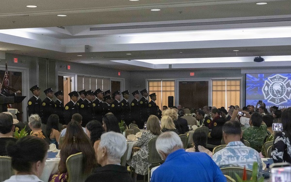 Navy Region Hawaii Federal Fire Department hosts Recruit Graduation Ceremony