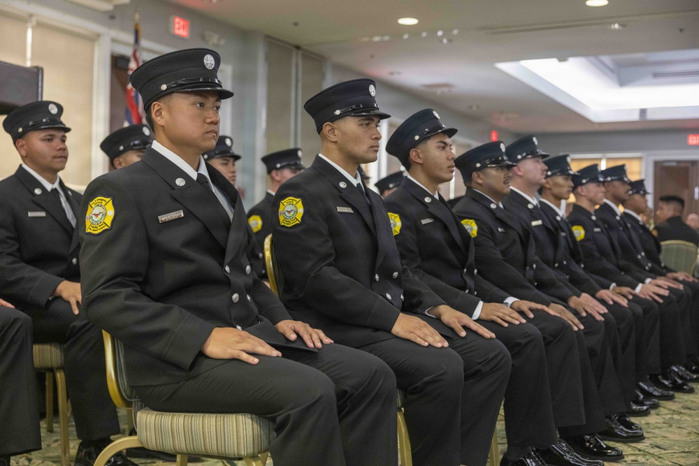 Navy Region Hawaii Federal Fire Department hosts Recruit Graduation Ceremony