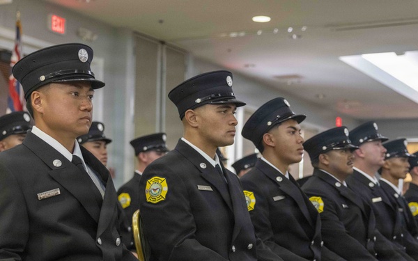 Navy Region Hawaii Federal Fire Department hosts Recruit Graduation Ceremony