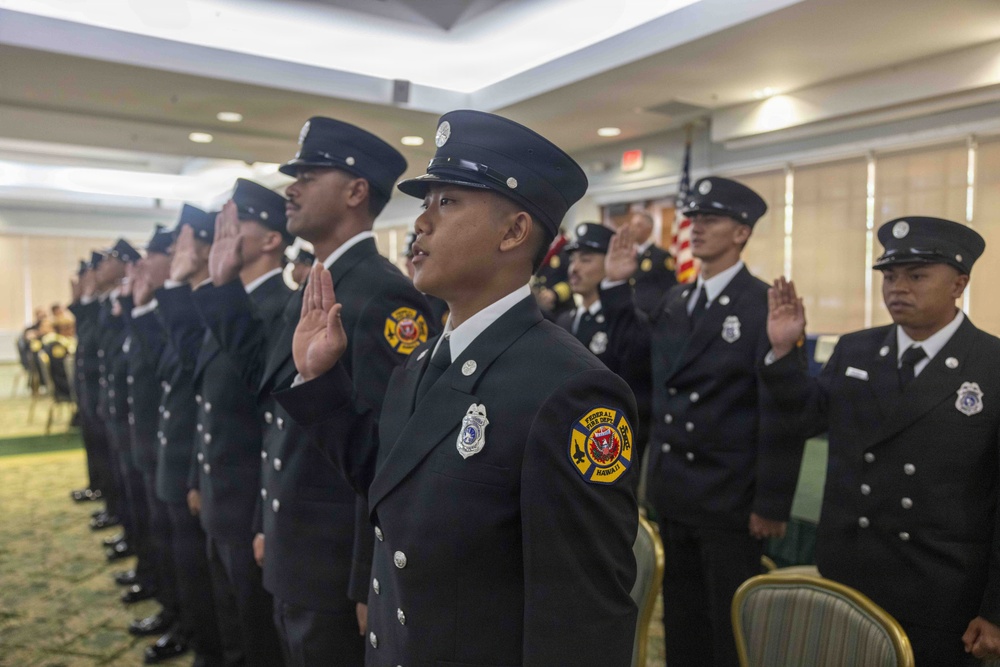 Navy Region Hawaii Federal Fire Department hosts Recruit Graduation Ceremony
