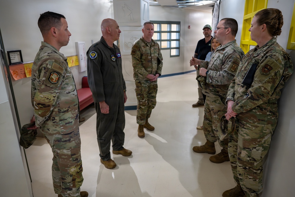 Air Education, Training Command Leadership Team Visits Altus