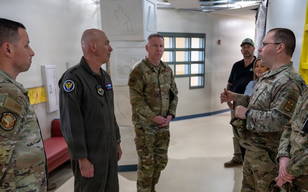 Air Education, Training Command Leadership Team Visits Altus