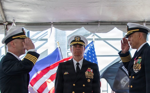 LCSRON One Holds Change of Command Ceremony