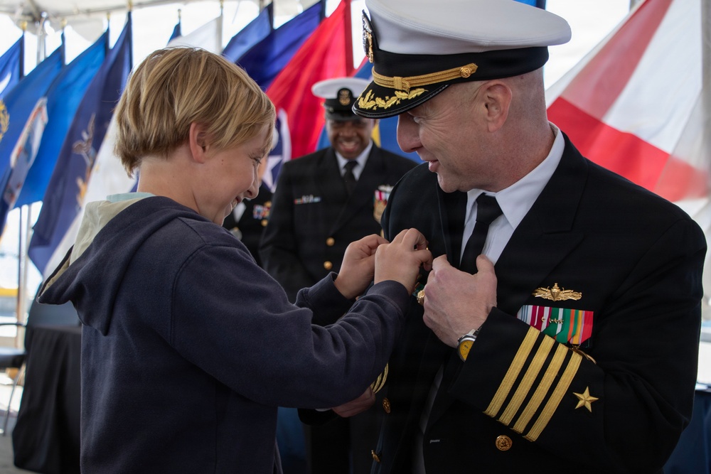 LCSRON One Holds Change of Command Ceremony