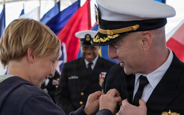 LCSRON One Holds Change of Command Ceremony