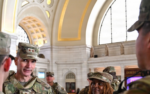 Senior Chaplains Visit Joint Task Force D.C.