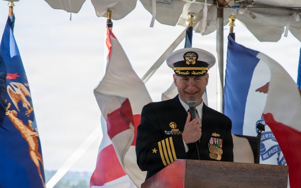 LCSRON One Holds Change of Command Ceremony