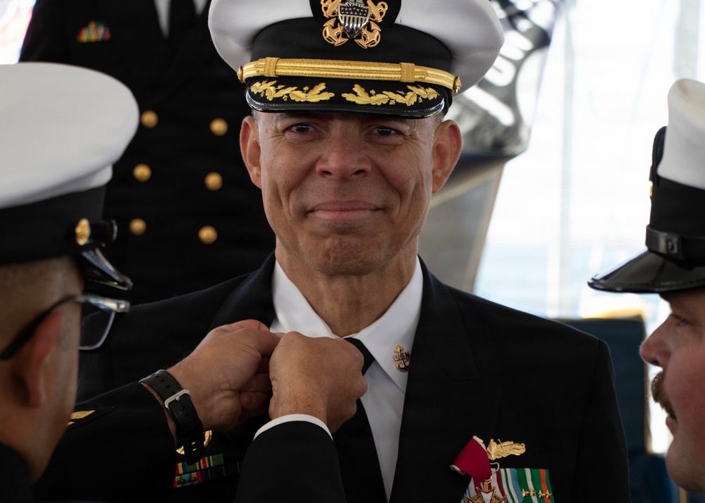 LCSRON One Holds Change of Command Ceremony