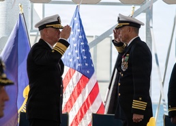 LCSRON One Holds Change of Command Ceremony