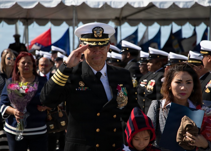 LCSRON One Holds Change of Command Ceremony