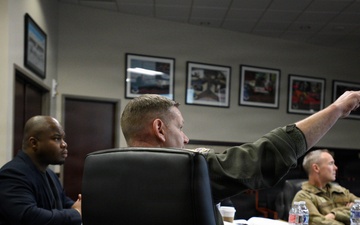Staff Delegation Visits Fairchild Air Force Base