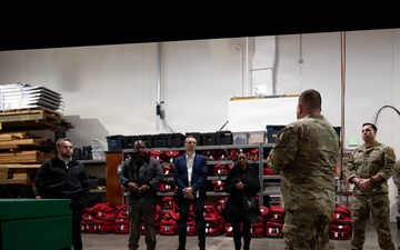 Staff Delegation Visits Fairchild Air Force Base